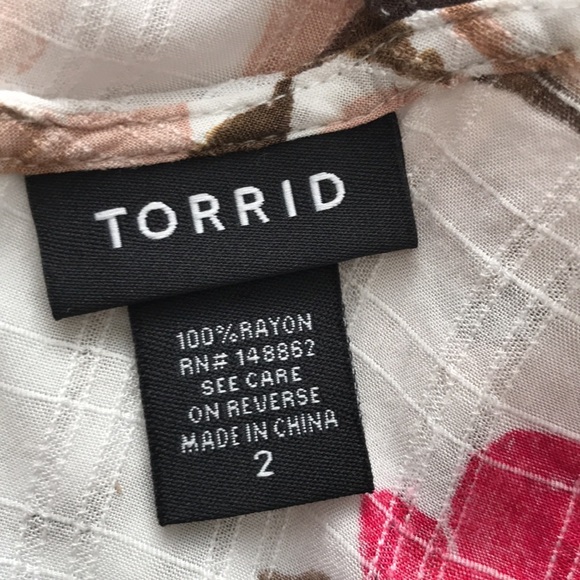 TORRID Sophie Textured Woven Double Layer Swing Cami | 2XL - Picture 13 of 15